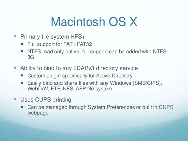 ntfs or nfs which is for mac?